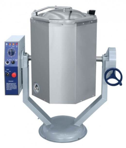 TILT PAN, INDIRECT BOILING PAN, 100LT,  MANUAL TILT NO MIXER